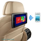 Portable Car DVD Player 10.1'' Seat Back DVD Player with WiFi Displayer/Capacitive Touch Screen Airplayer/Miracast Smart Link (X10D)