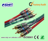 3RCA to 3RCA RCA Cable for Audio Video