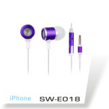 Wired Earphones for iPhone with Many Colors (SW-E018)