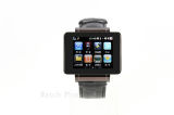 Smart Watch for Car Kit Phone, Smart Watch with Metal Casing with Leather Strap (MS009H-I8)