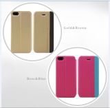 High Quality PU Leather Mobile Phone Wallet Flip Case for iPhone 5/5s