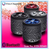 Car Tire Shape Mini Bluetooth Speaker with TF Card Slot