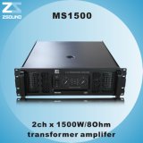 Ms1500 2chx1500W/ 8ohm Professional Amplifier