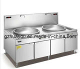 Induction Cooker Double Wok Burner (HY2-2-8040, HY2-2-9050)