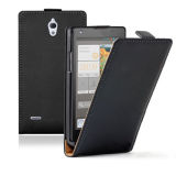 Slim Leather Flip Case Mobile Phone Cover for Huawei Ascend G700