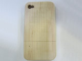 Genuine Real Natural Wood Cover Case for iPhone4/4s (NA-3)