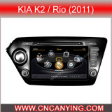 Special Car DVD Player for KIA K2 / Rio (2011) with GPS, Bluetooth. with A8 Chipset Dual Core 1080P V-20 Disc WiFi 3G Internet (CY-C106)