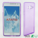 China Clear TPU Mobile Phone Case for Sumsung A7/A700