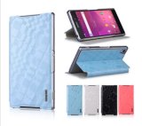 2014 New Fashion Ultra-Thin Flip Cover Case with High Quality for Sony Xperia Z2