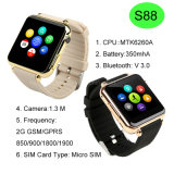 Bluetooth Smart Cell Phone Watch with 1.3MP Camera (S88)