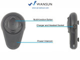 Wansun 10A18 Bluetooth Intercom Headset Wired Microphone Full Face Bike Headset