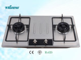 Good Quality 2 Burners Stainless Steel Gas Hob