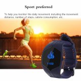 Sleep Monitor Smart Digital Watch with Heart Rate Pedometer Measurement for Old People