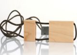 Wood USB Flash Drive with Free Sling