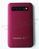 Ultra Slim 4000mAh Mobile Power Bank with LED Touch Screen Al Alloy Case