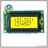 Better LCM Yellow Background LCD Display