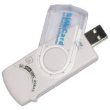 USB Card Reader with SIM Card Reader (ZT-CRC01)