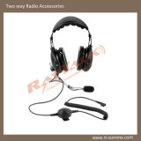 Over The Head Industrial Heavy Duty Headset for Motorola Cp140/Cp200