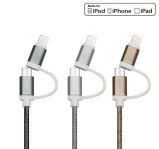 Metal Casing Braided Cable for Samsung and iPhone