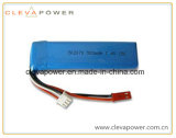 7.4V 1000mAh RC Toys Li-Polymer Rechargeable Battery with 15c Discharge Current