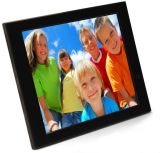 Slideshow Display Video Playback Best White Black Digital Photo Picture Frames 9.7 Inch
