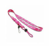 Made of Polyester Promotional Cellphone Strap