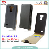 Custom Flip Phone Case Leather Cover for LG G3 Mini