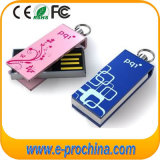 Custom Logo Swivel Pen Drive Flash Memory USB Drive (ED018)