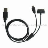 Micro USB & Dock Charge 2 in 1 USB Data Cable for Apple
