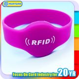 MIFARE 1K RFID Silicone Wristband for SPA and Gyms Access