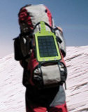 2.5W Solar Energy Travelling Camping Bag Portable Solar Powered Charger for Mobile Phone