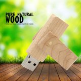 Classic Wooden Swivel USB Flash Drive (UFD-W102)