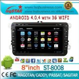 Android 4.0 Car DVD for Volkswagen Passat with GPS Navigation with GPS Navigation, Bluetooth, iPod, USB, SD (ST-8008)