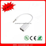 3.5mm Extension Audio Splitter Cable Male to 2 Female Cable