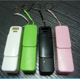New Perfume Mini Portable Power Bank with Slip Cover 2600mAh