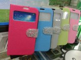 Mobile Phone Housing for Samsung I9500, Open The Window Diamond PC Phone Case