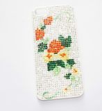 Inlaid Rhinestone Flower Back Cover for iPhone 5/5s (MB1056)