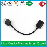Black Micro B OTG Cable for Samsung Note 3