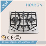 Stainless Steel Auto Ignition with 4 Burners Gas Hob