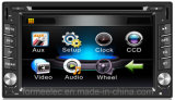 USB SD Bluetooth 6.2inch 2 DIN Car DVD Player with Touchscreen