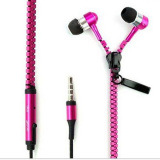 Zipper Earphone for iPhone and Samsung