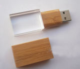 Beautiful Wooden USB Flash Drive with Crystal USB 16GB