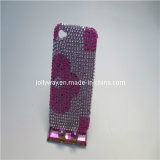 2 Colors Diamond Decorations PC Mobile Phone Cases for iPhone 4S, iPhone 5