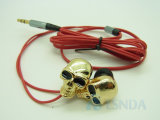 Hot MP3 Crystal Skull Earphones (LS-D29)