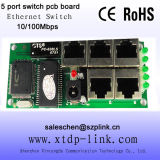 Low Price 10/100Mbps 5 Port Ethernet Switch Board Made in China Use for Engine Data Translate