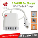 Car Parts 40W 5 Port USB Charging Car Charger for iPhone 5 6s Mobile Phone