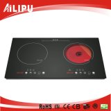 Double Burner Cookware of Home Appliance, Kitchenware, Infrared Heater, Stove, (SM-DIC08A-1)