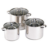 Eco Friendly 304 Stainless Steel Cookware Sets for Induction Cooker