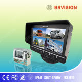 Rear View System for Surveillance with IR Quad Monitor