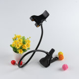 2015 New Design Hot Sale Lazy Mobile Phone Holder with Double Clip for Bed Office